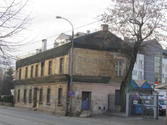 KrakĂłw - stary napis - ul. Tadeusza KoÂściuszki 51 (2).jpg